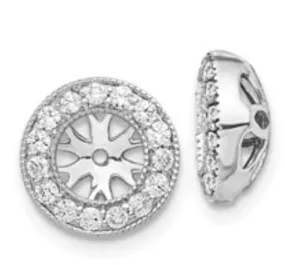 14W Diamond Earring Jackets