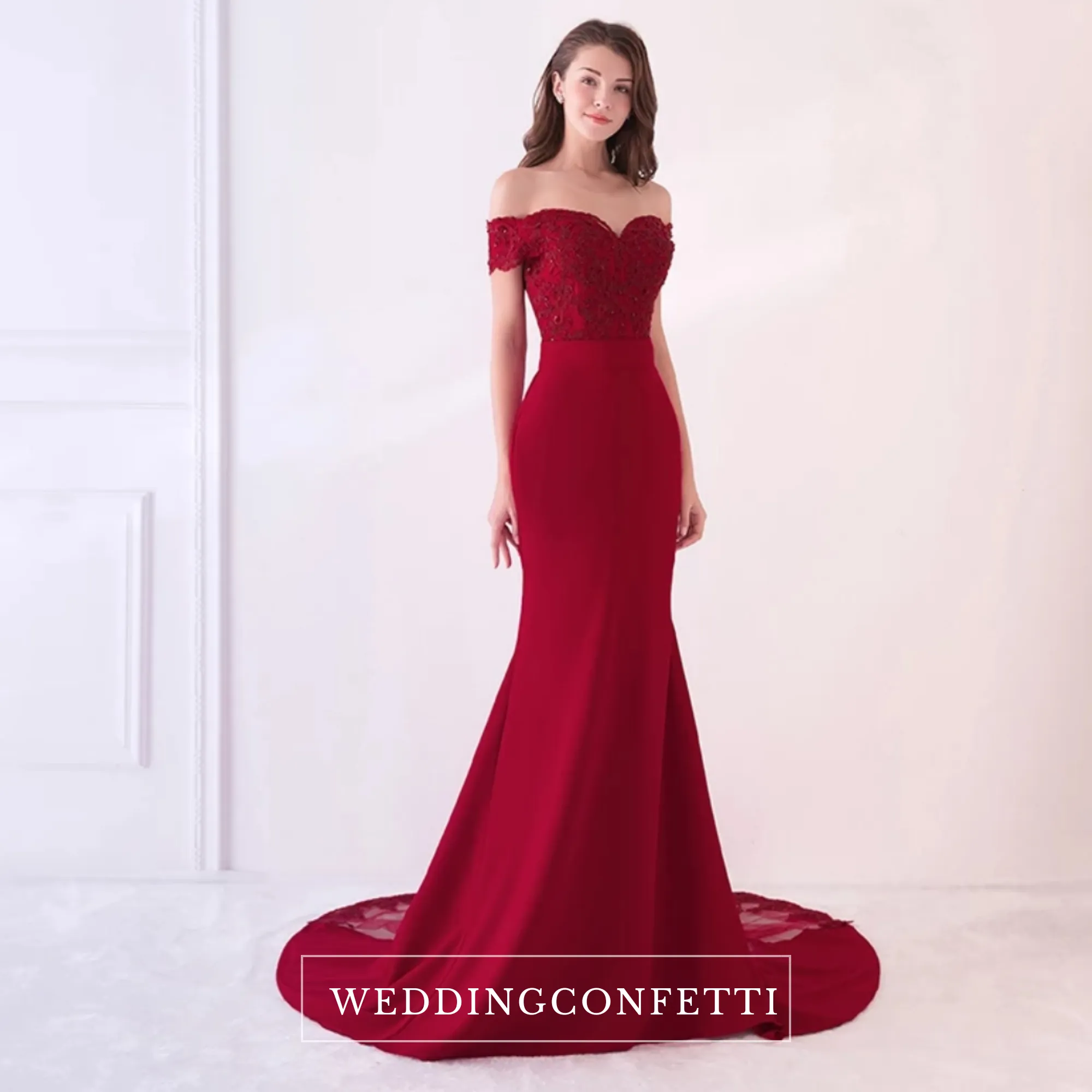 The Fremonte Off Shoulder Gown